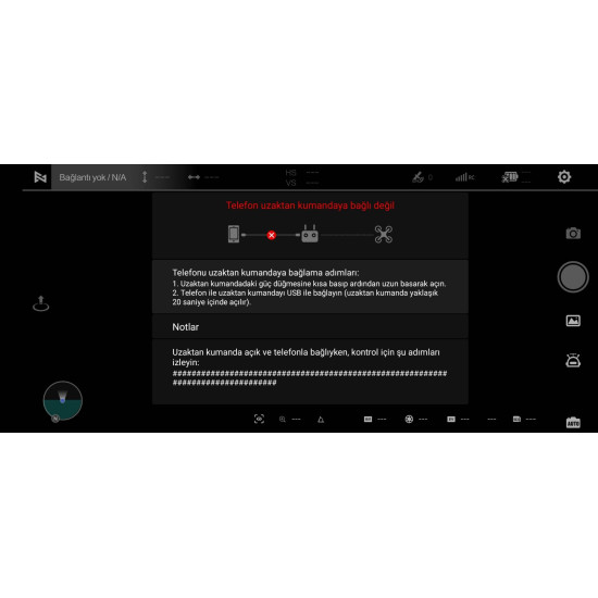 Fimi Navi Mini Türkçe Uygulaması Fimi Navi Mini Türkçe Uygulaması
