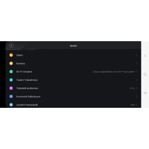Xiaomi Mi Drone Mini Türkçe Android Uygulaması
