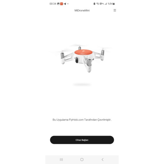 Xiaomi Mi Drone Mini Türkçe Android Uygulaması