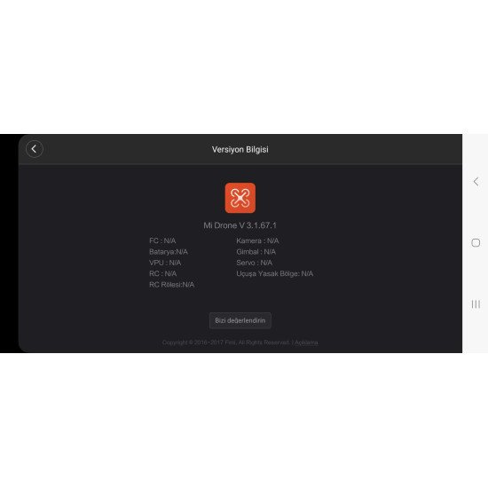 Xiaomi Mi Drone 4K Android Uygulaması Xiaomi Mi Drone 4K Android Uygulaması